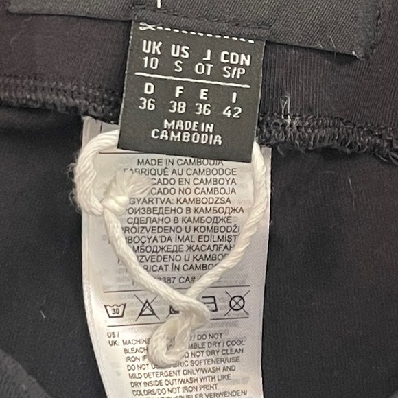 Adidas women’s Originals HER studio London floral black leggings tights small - Picture 6 of 6